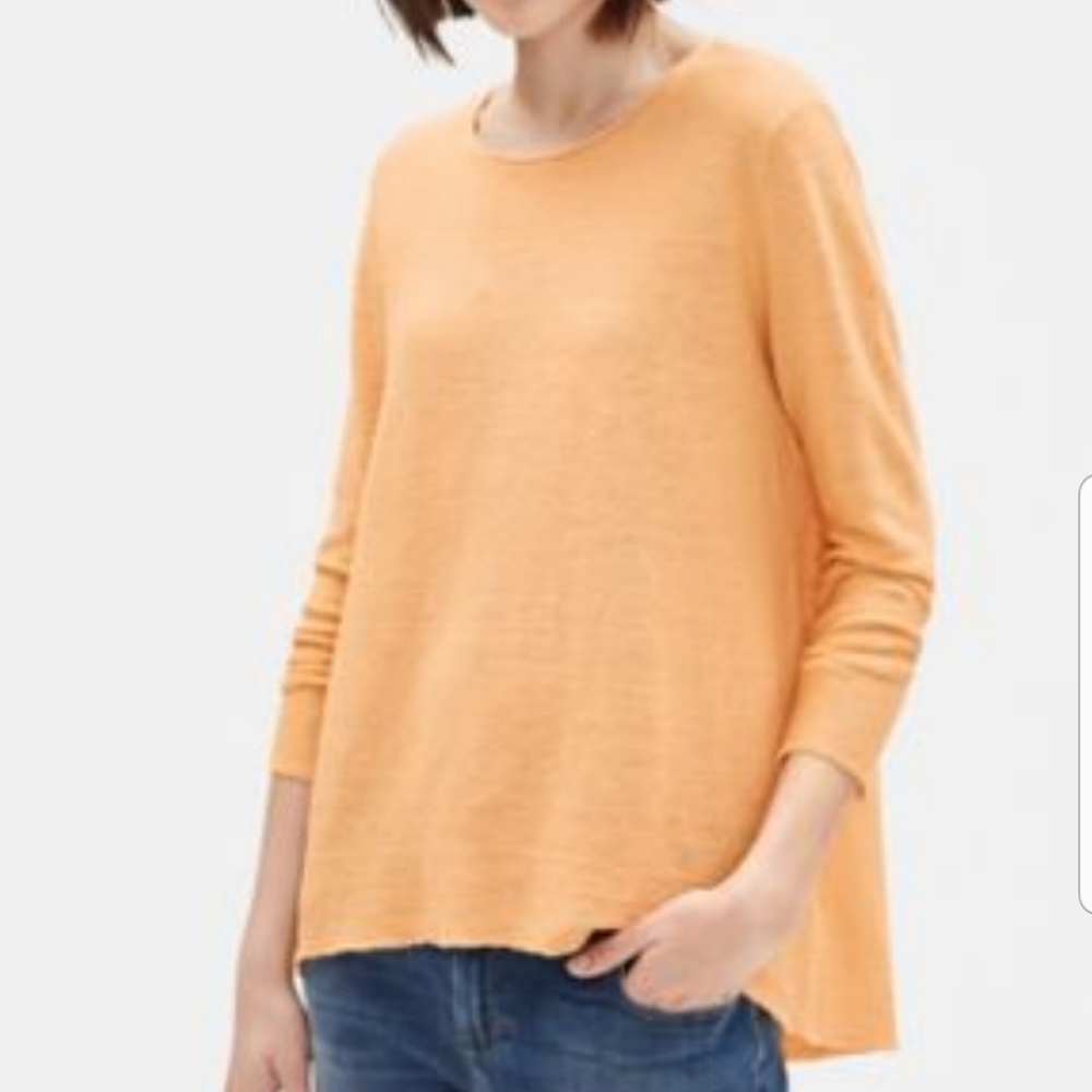 *SALE* NWT Eileen Fisher Organic Linen Knit Top